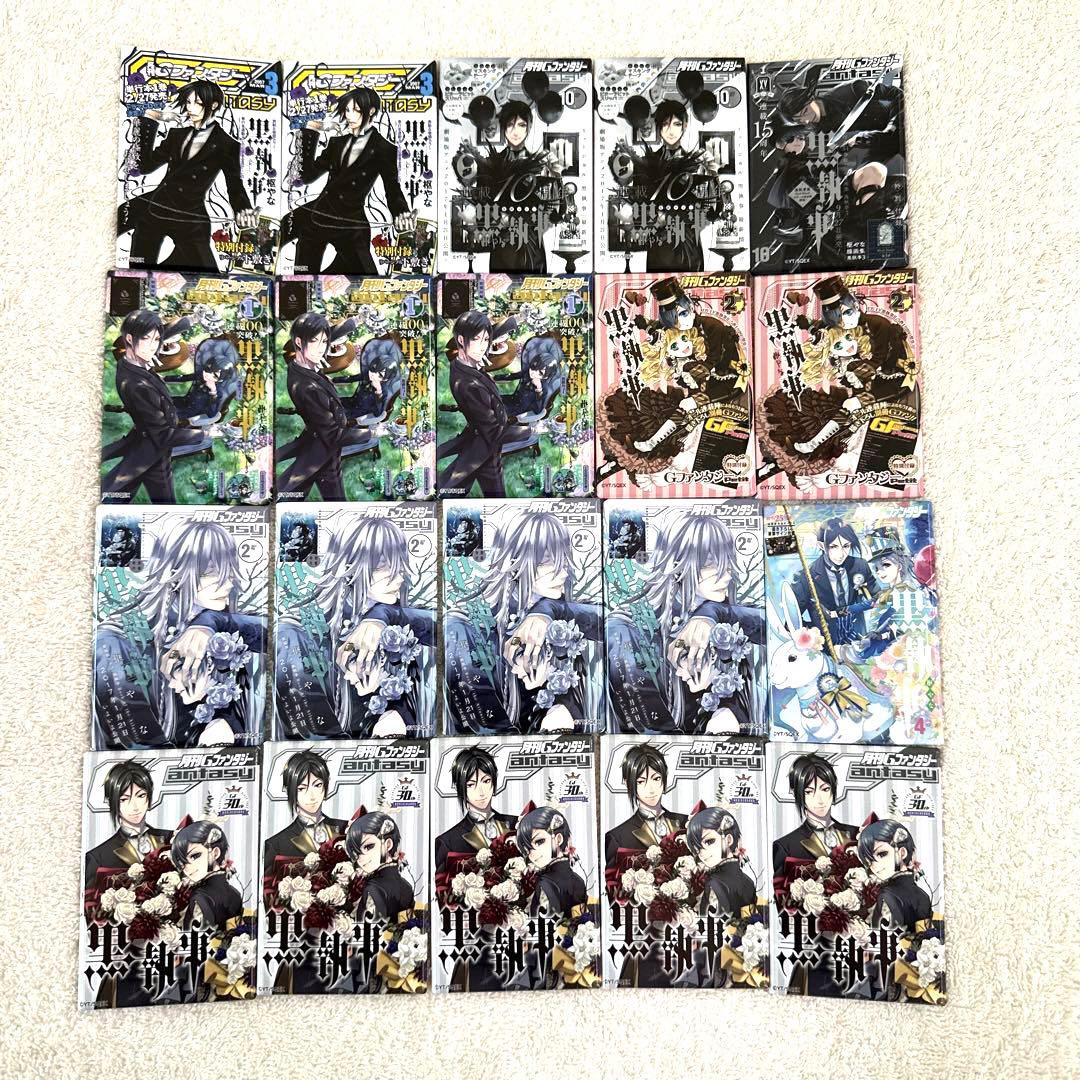 黒執事　トレーディング缶バッジ　20個