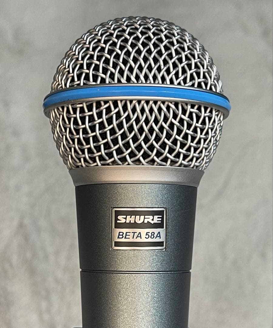 ②SHURE BETA 58A 【美品・正規品】ダイナミックマイク