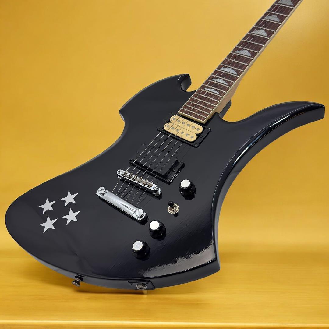 Bロゴ　BARCLAY バークレー モッキンバード エレキギター ブラック