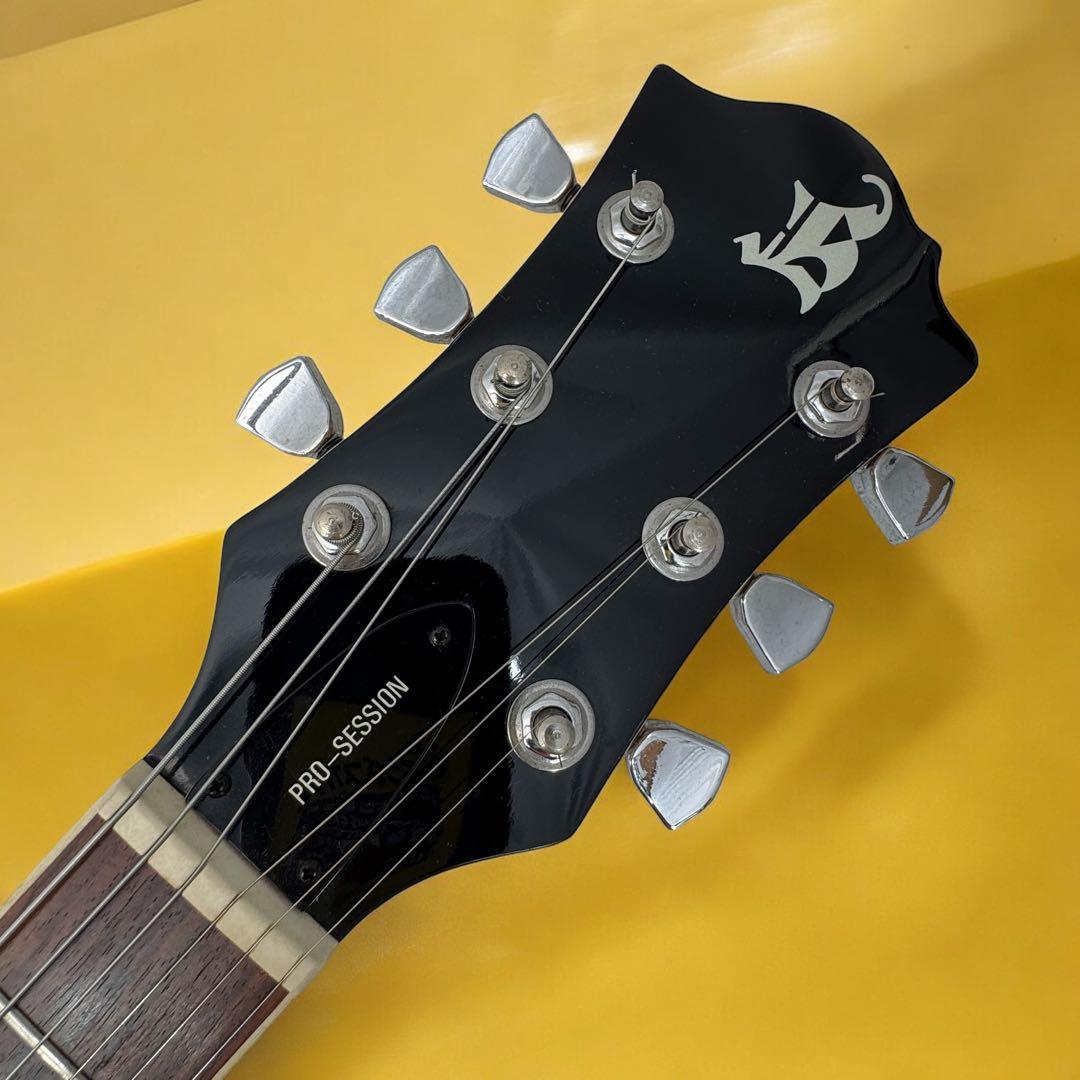 Bロゴ　BARCLAY バークレー モッキンバード エレキギター ブラック