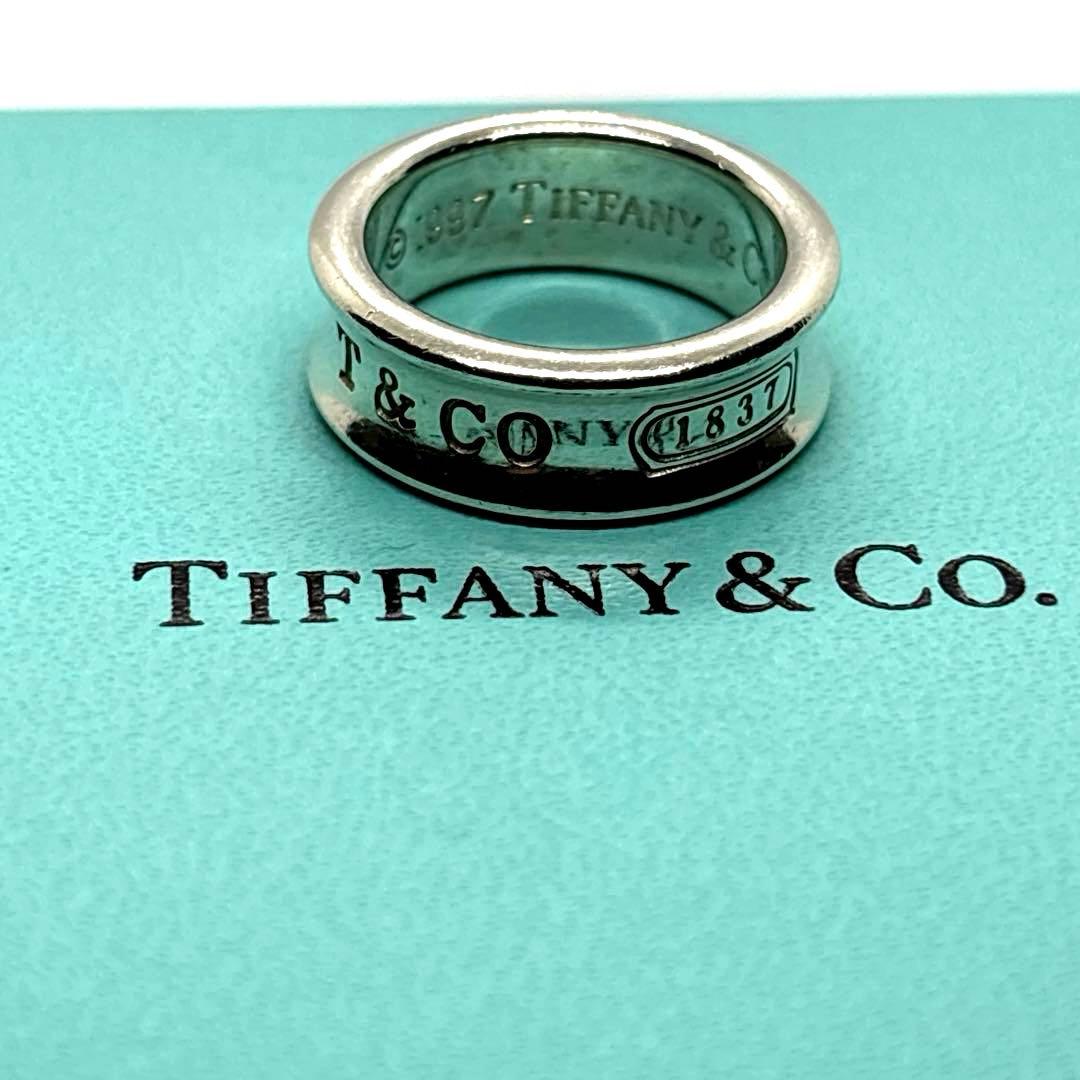 極美品 ティファニー ナロー リング9.5号 SV925 定番シルバー