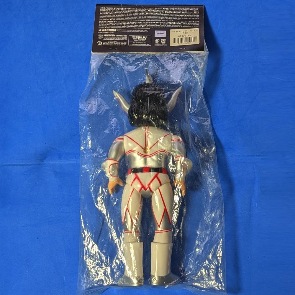 【匿名配送】SFS 獣神サンダー・ライガー（白版） ソフビ メディコム・トイ