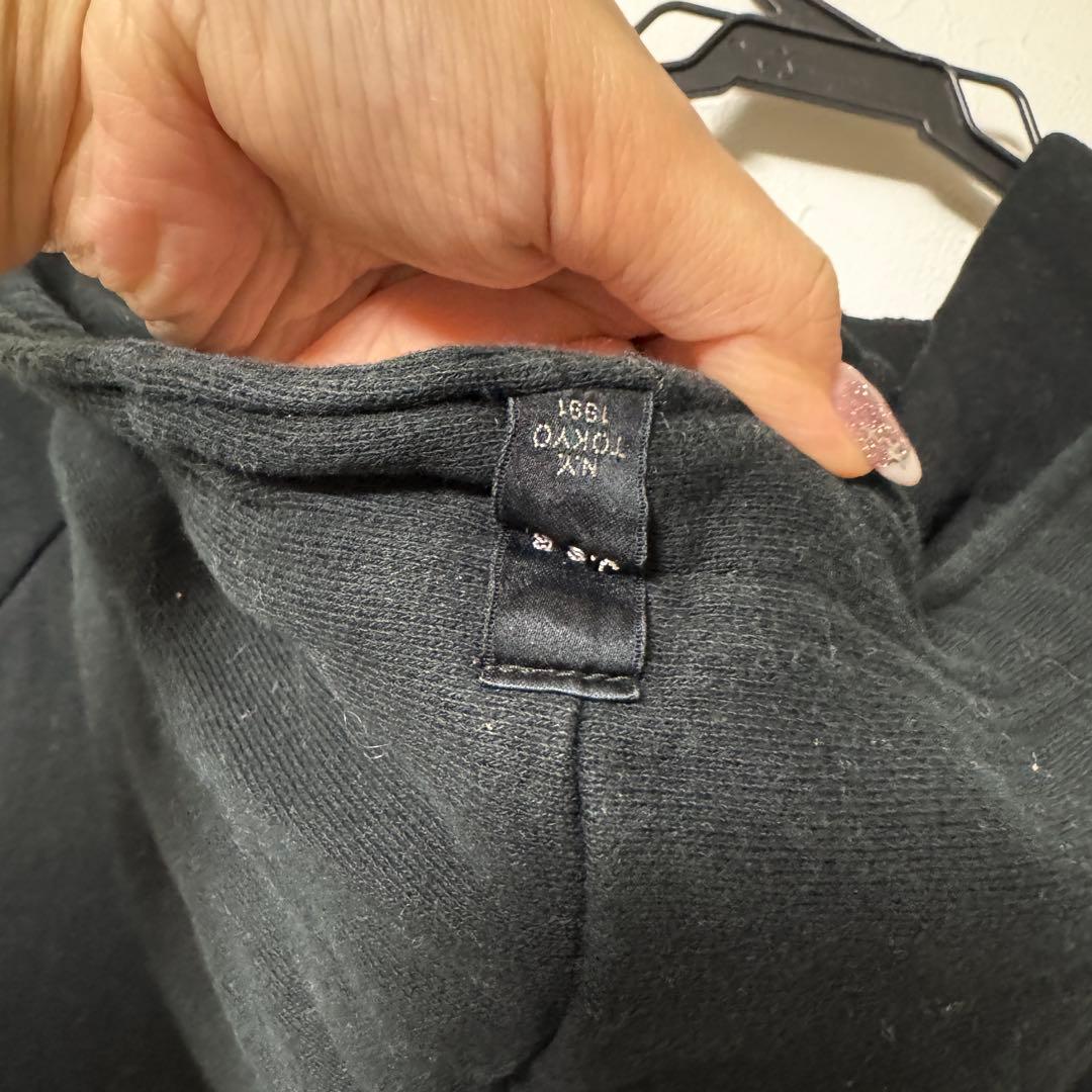 J.S.B. フード付きスウェット トレーナー 三代目JSB ロゴフーディー 黒