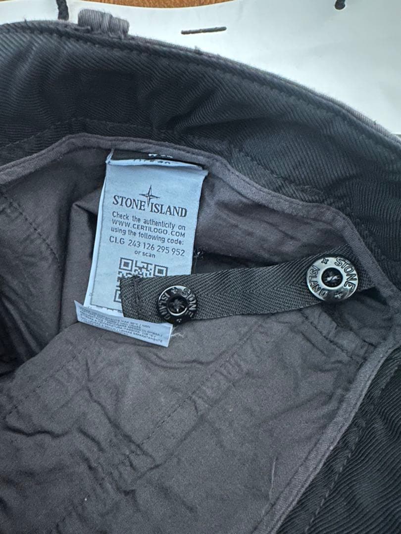 STONE  グレー パンツ W34 66153CZ02