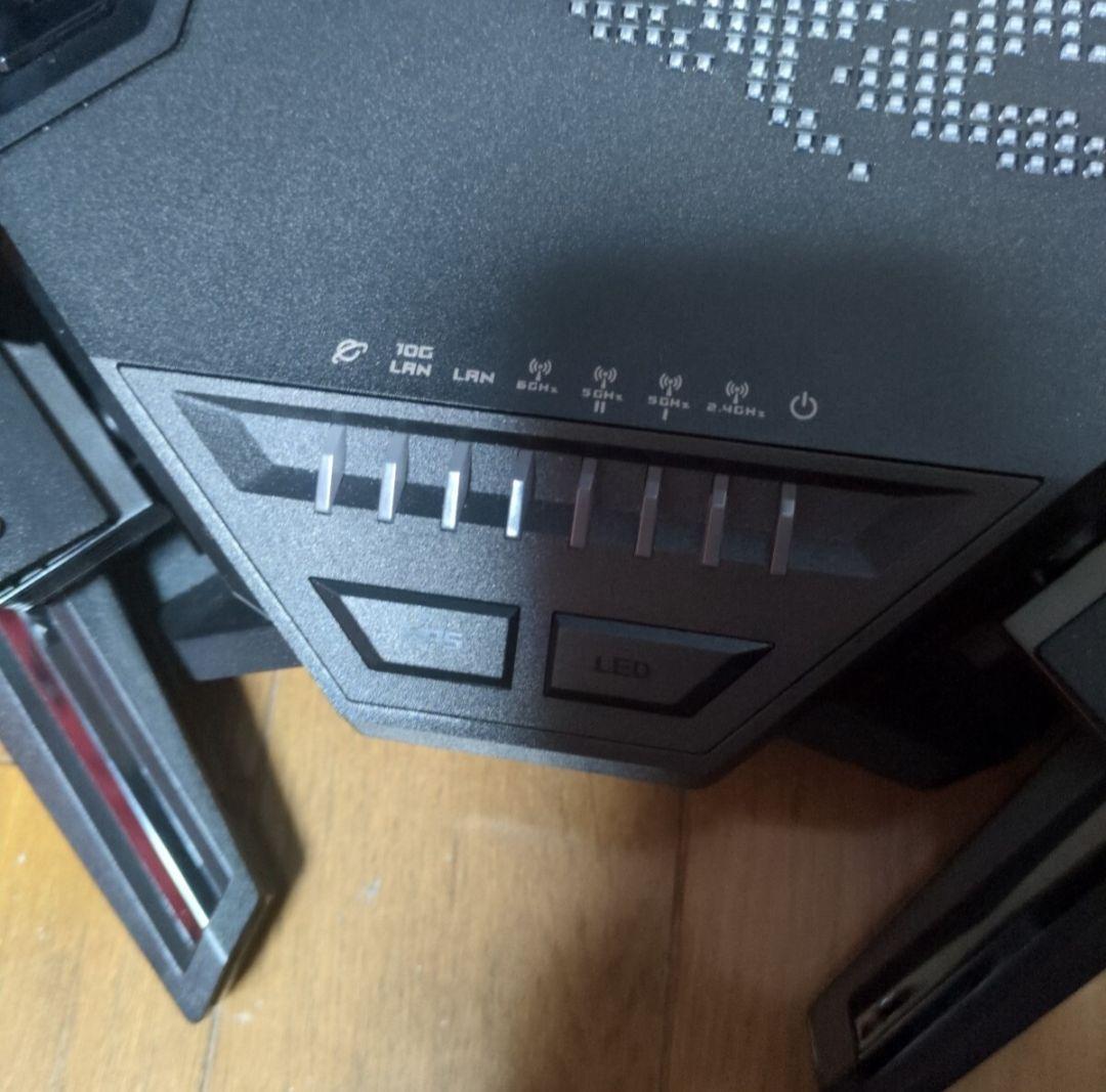 ASUS Wi-Fi ROG Rapture GT-BE98 Wi-Fi7対応