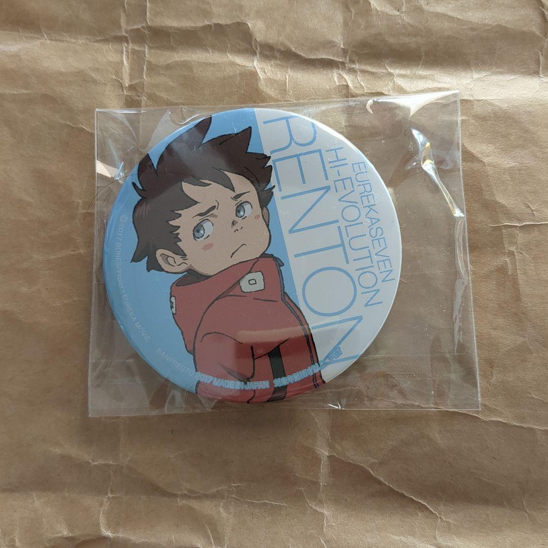 エウレカセブン　グッズ　エウレカセブン　缶バッジ　エウレカセブン　レントン