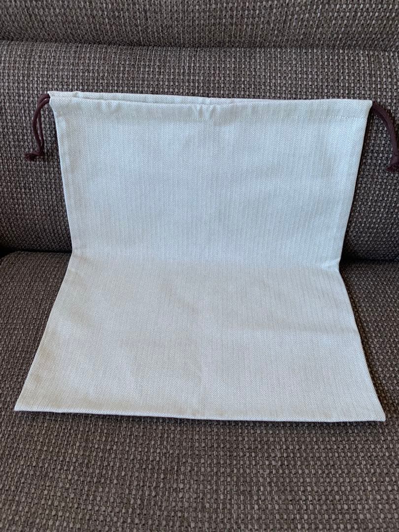 正規品　美品エルメス 巾着袋 バッグ保存袋 （44x37cm）