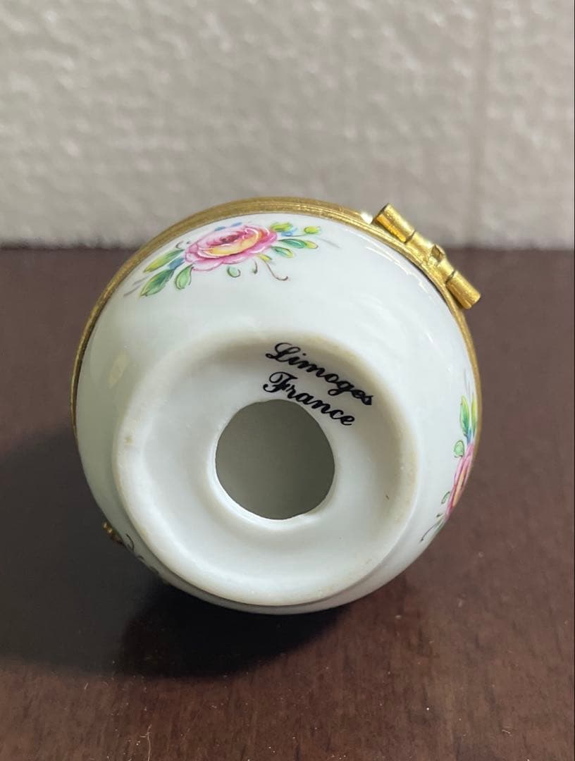 フランス製 置時計 時計 レア 置物 インテリア 卵 アンティーク ヴィンテージ