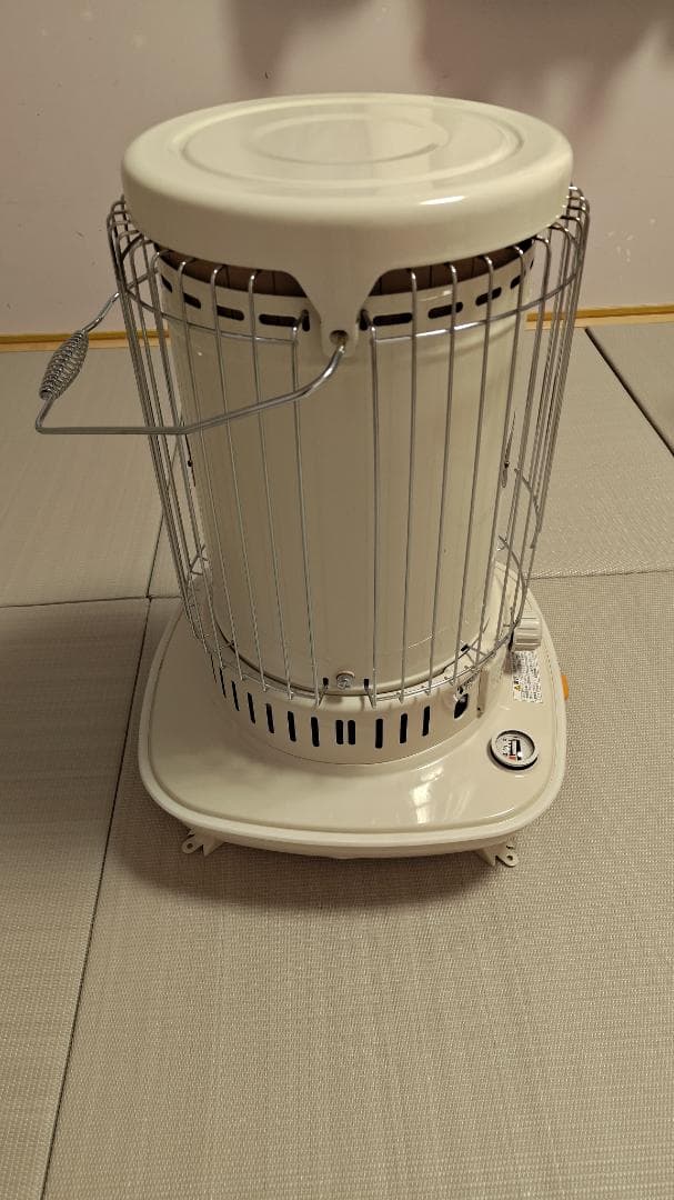 【manmo】CORONA SL-6624 ホワイト 石油ストーブ