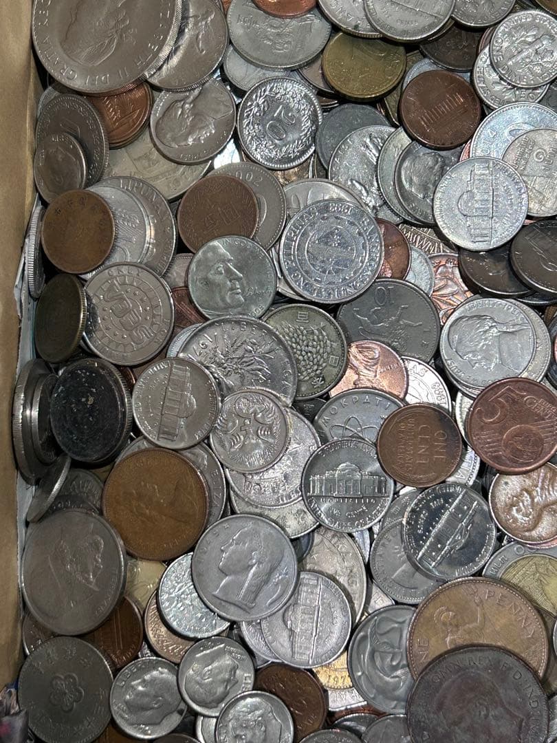 外国　　セット　大量　9.4キロ　古銭　銀貨　アメリカ　ドル　リバティー