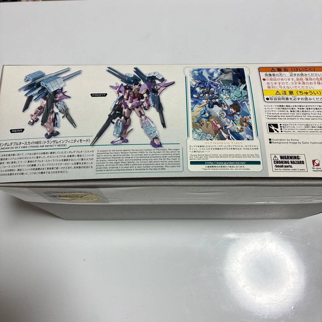 HG 1/144 ガンダムダブルオースカイHWS（トランザムインフィニティ）