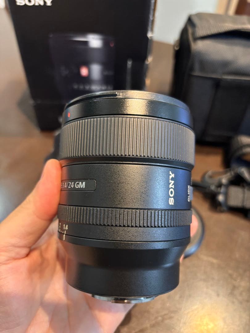 Sony FE 24mm F1.4 GMレンズ