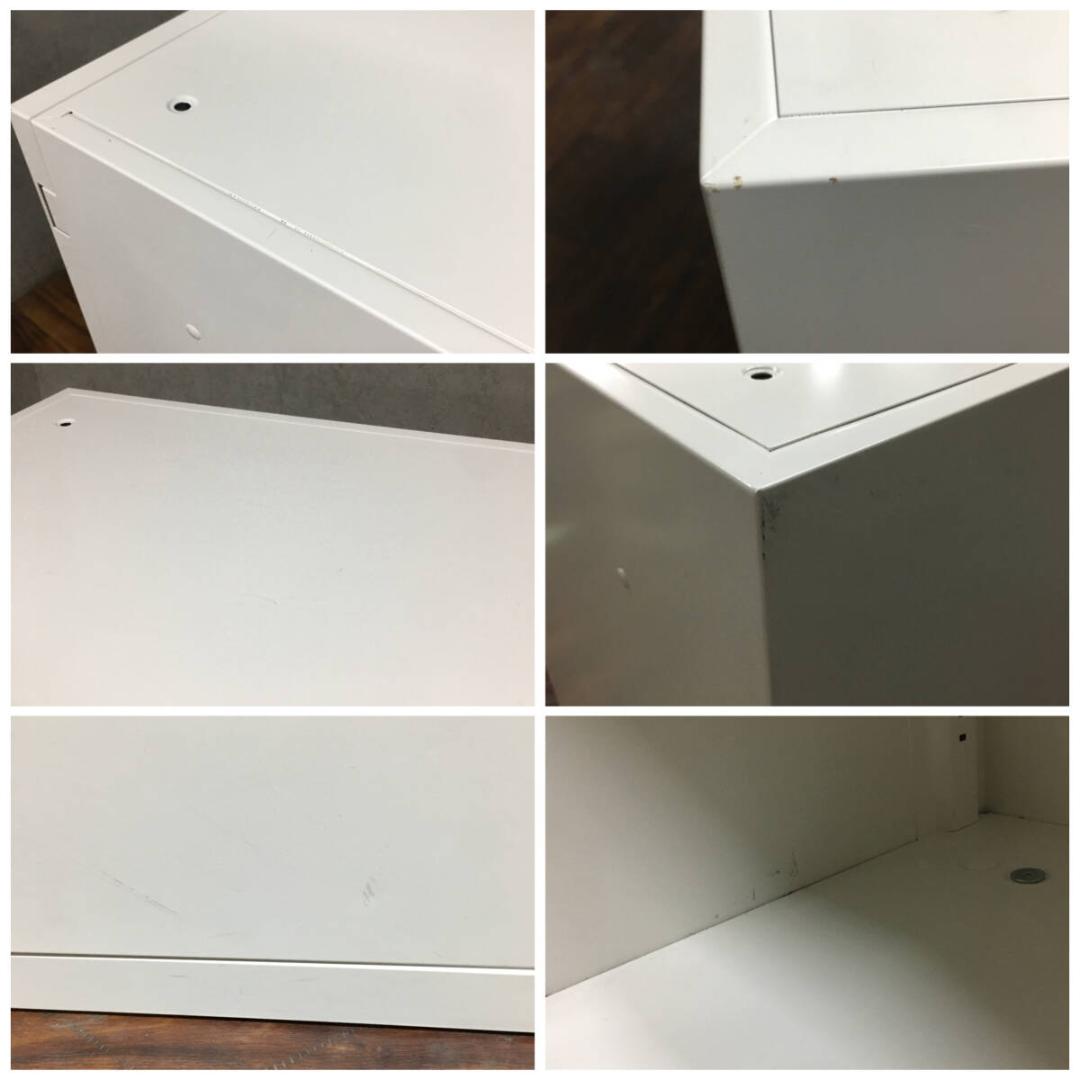 okamura 両開き 書庫 鍵付き W90×D45×H105cm ローキャビ