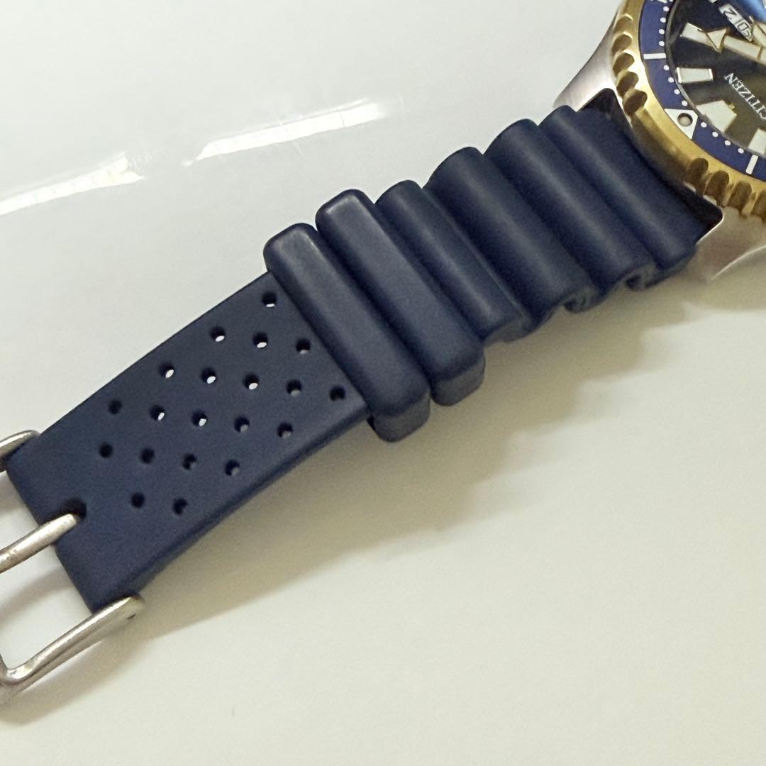 てつCITIZE巻き 限定 ダイバー 防水 ウレタン NY0096-12L