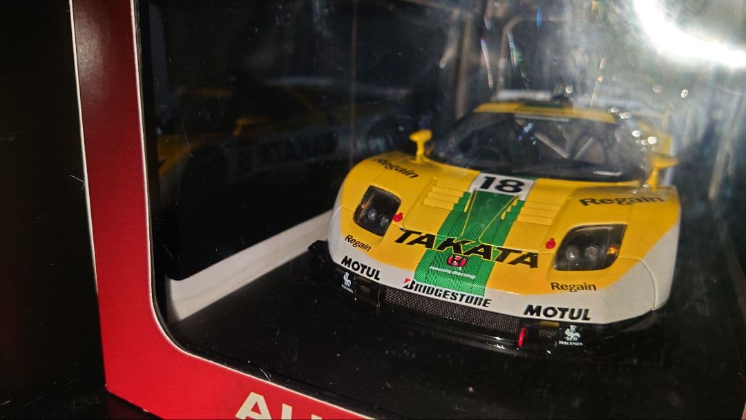 ミニカー autoart 1/18 HONDA NSX JGTC TAKATA #18
