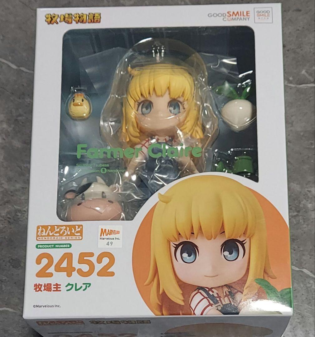 ねんどろいど　牧場物語 再会のミネラルタウン　　　　　クレア　特典付　新品未開封