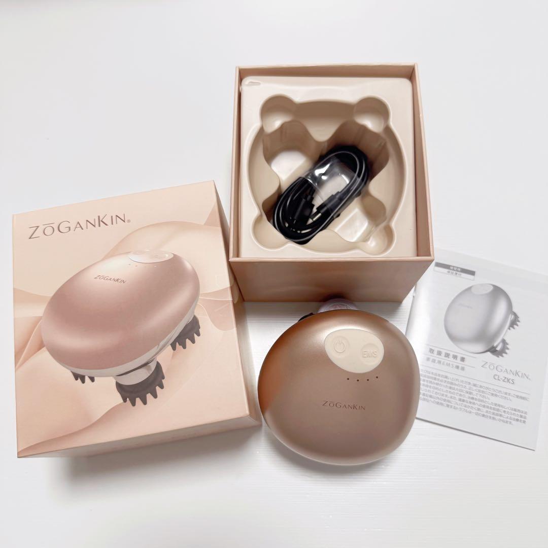 【新品✴︎未使用】ZOGANKIN ゾーガンキンスカルプ マッサージャー ピンク