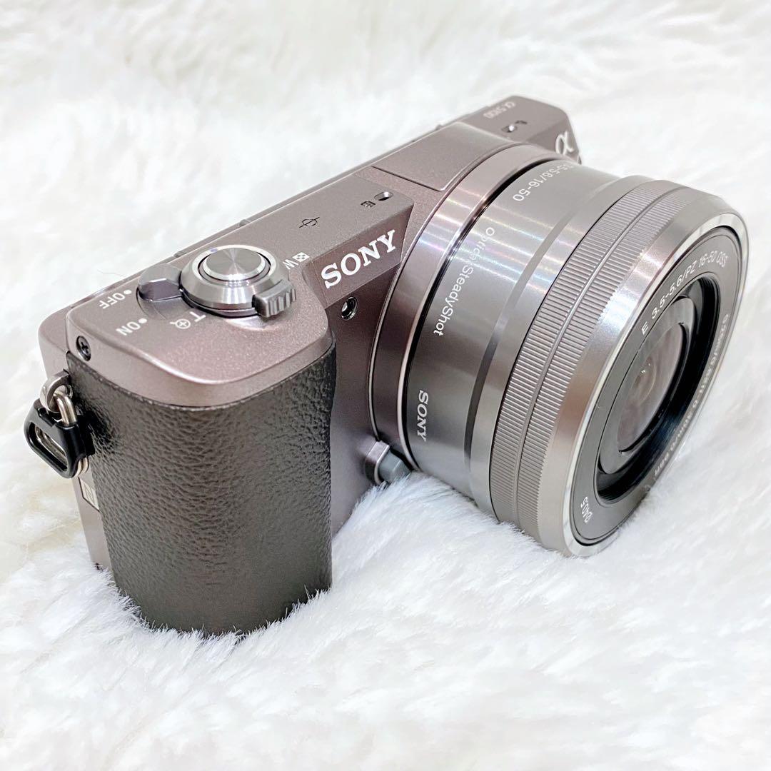 【美品】SONY α5100 ミラーレス一眼 シルバー 16-50mm 付属品有