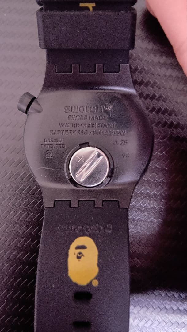 Swatch BAPEコラボ 時計 カラフル ラバーベルト