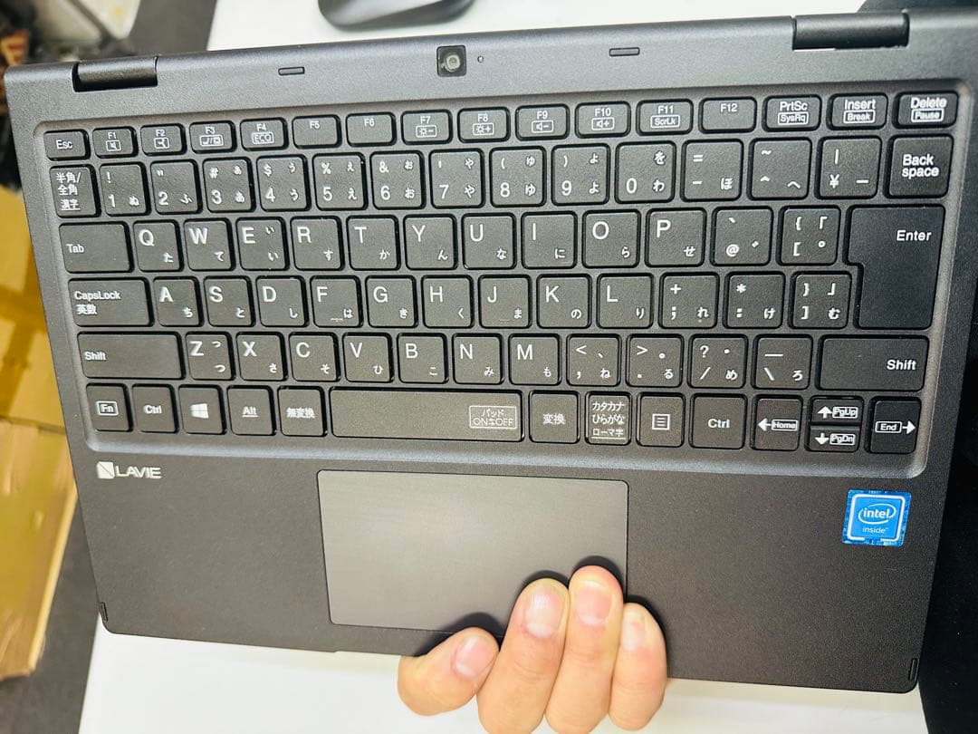 ①NECタッチパネル型2in1ノートパソコンノートPC