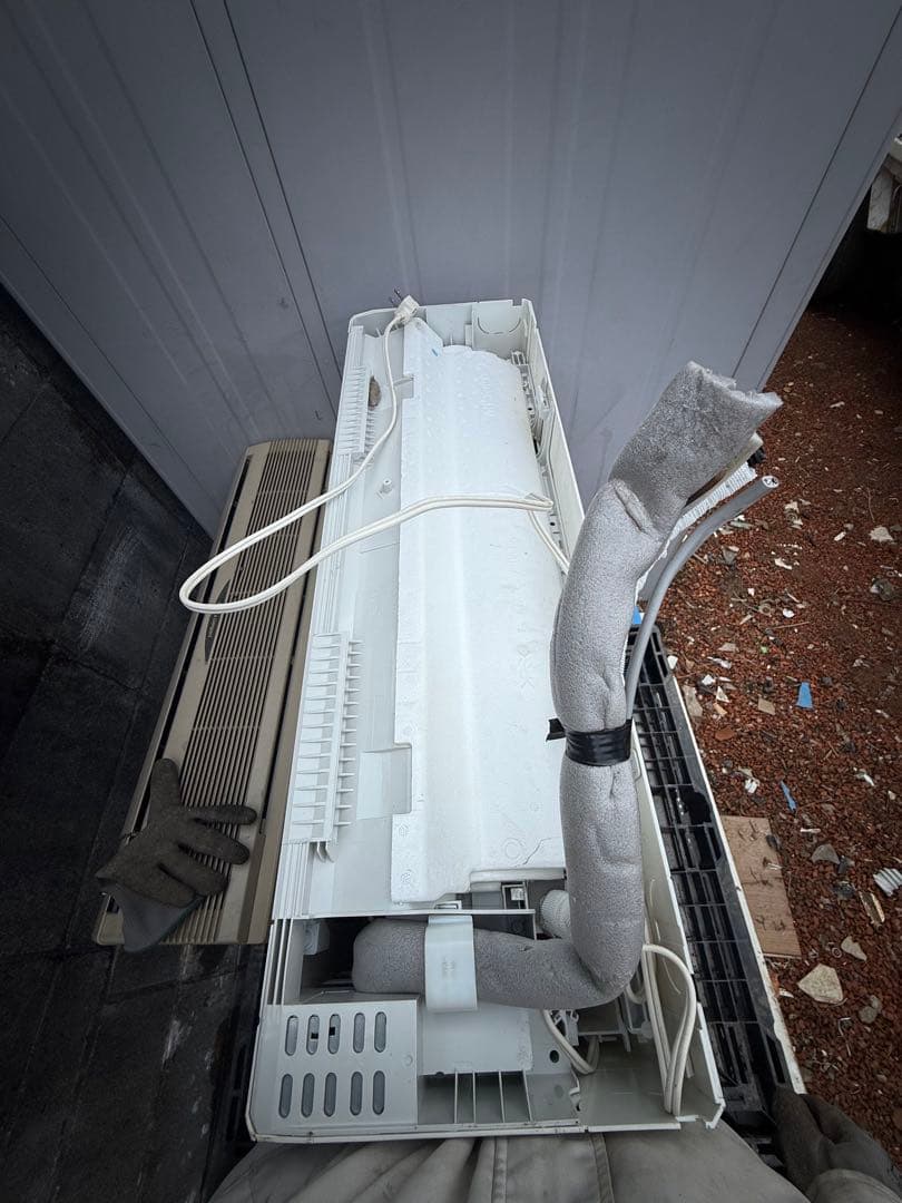 パナソニックCS-221DGX エアコン室内外機セット2021年製ジャンク品自取