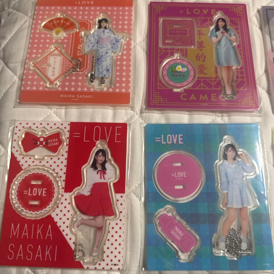 =LOVE 佐々木舞香　アクスタ　16個　まとめ売り