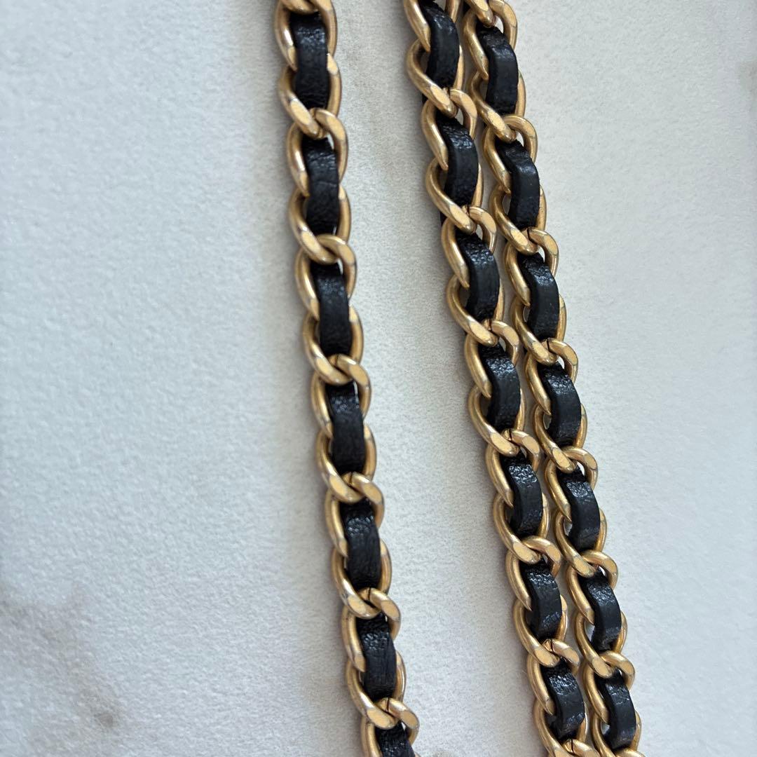 チ*エ様 美品　CHANEL シャネル　ミニミニマトラッセ　チェーンウォレット