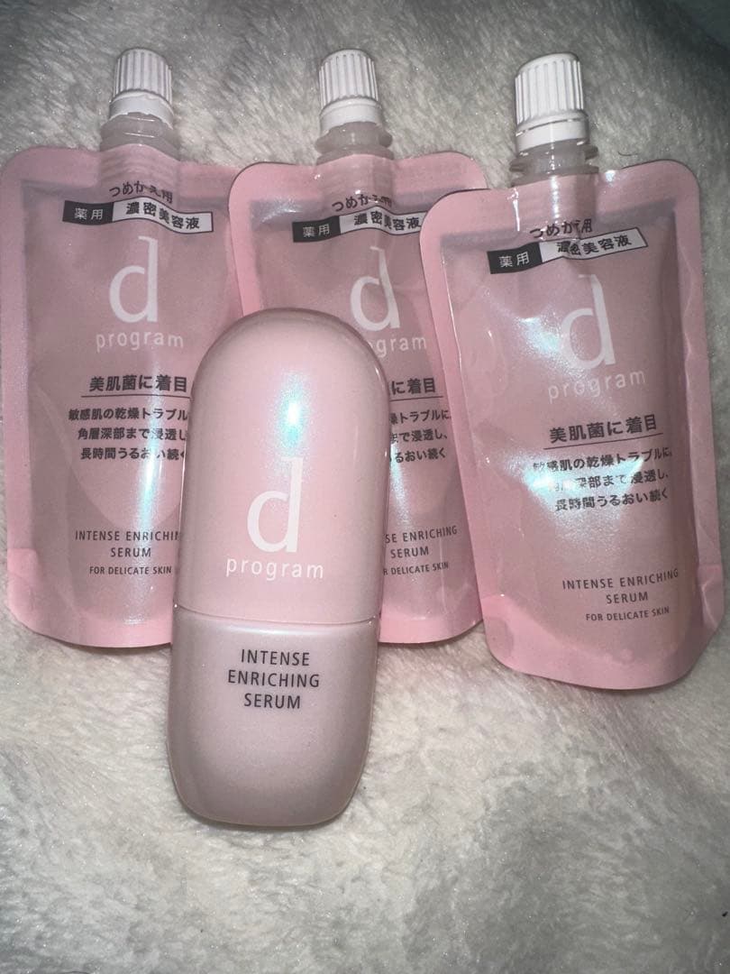 dプログラム インテンスエンリッチングセラム 本体・詰め替え×3