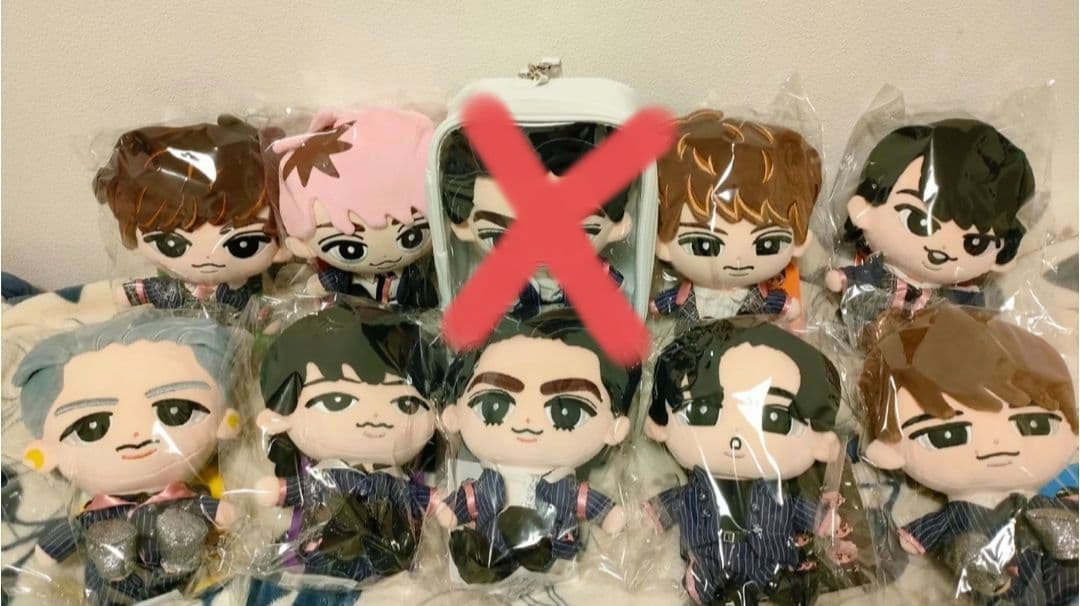 man bigぬいぐるみ 9体セット