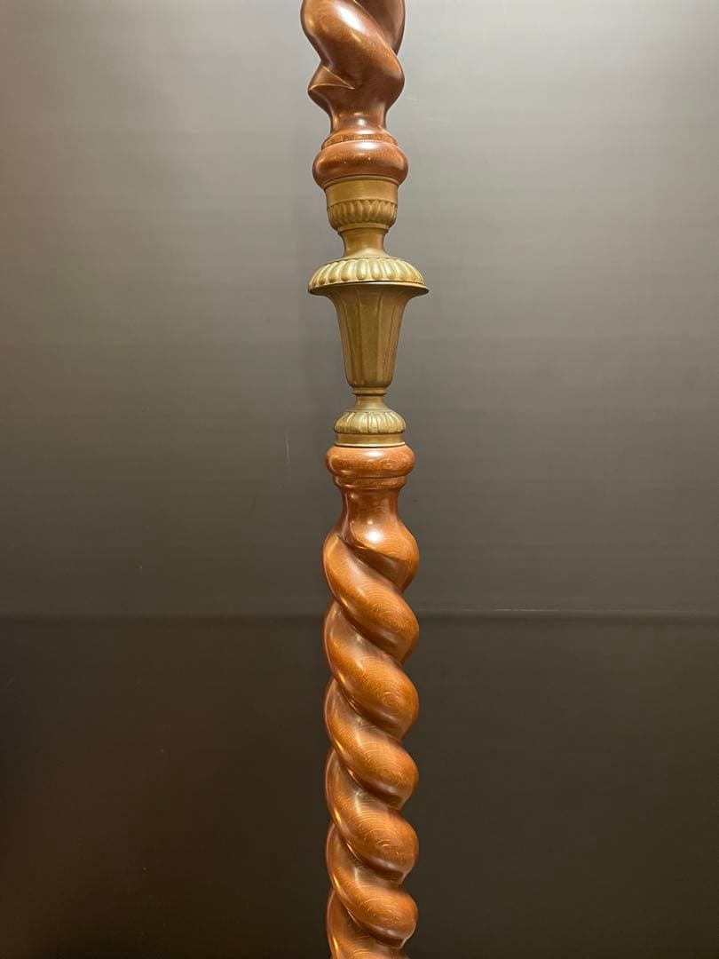 アンティーク　イタリア製　ポールハンガー　ポールスタンド　コートハンガー