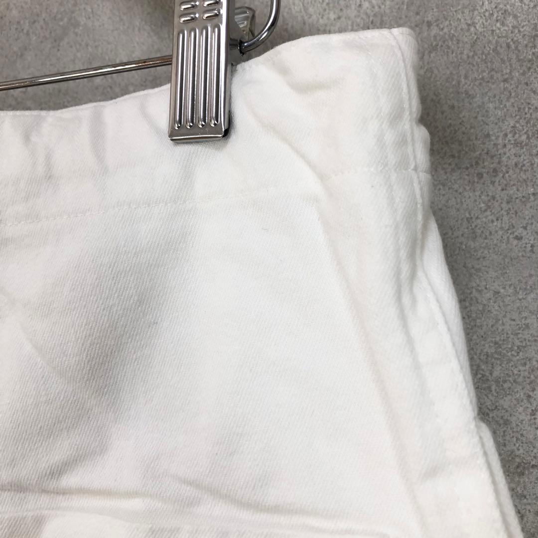 Y's ワイズ 2018AW ワイドパンツ 白 ホワイト