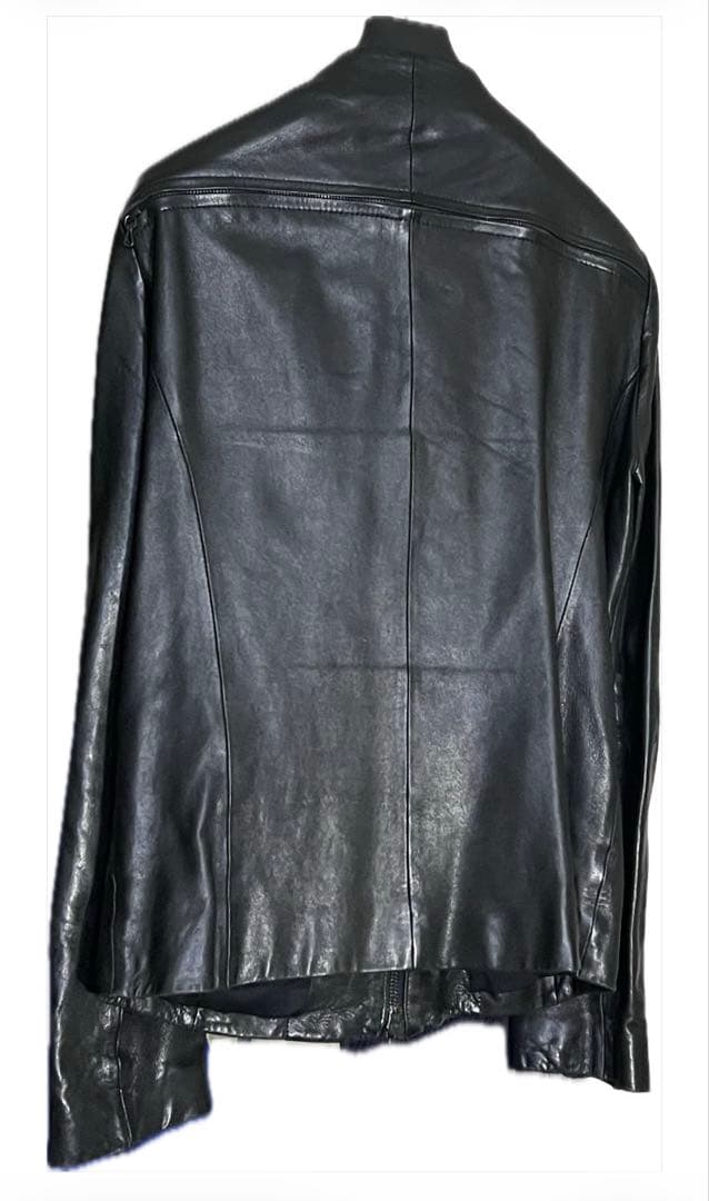 【特価】ESTNATION ダブルジップ シングルライダース ジャケット 48