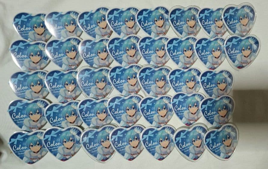 すとぷり　ころん　ハートの缶バッチ　クリスマス　winter 等身　2022