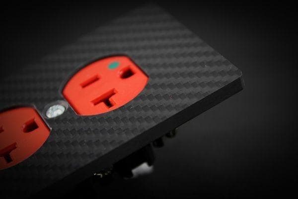 特注品 ドライカーボン製 高級 ハイエンド コンセント プレート C m2191