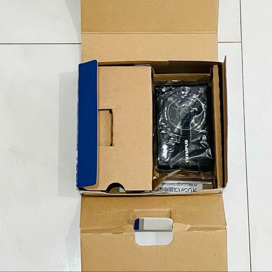 極美品 OLYMPUS STYLUS VGー180 ブラック 完品