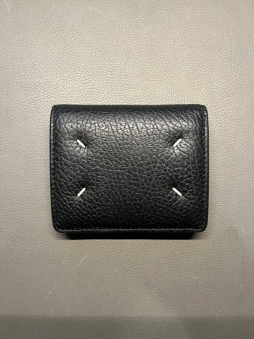 美品 マルジェラ バイフォールド ポッパーウォレット 4ステッチ 二つ折り財布