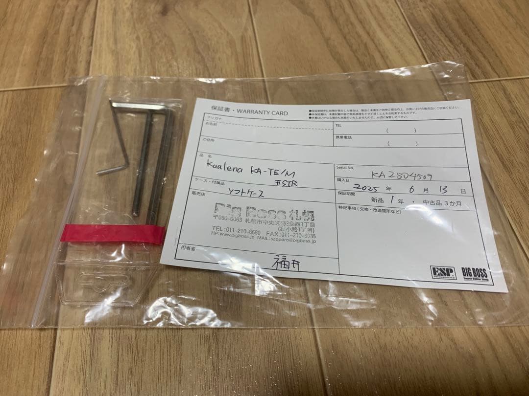 kaalena テレキャスター