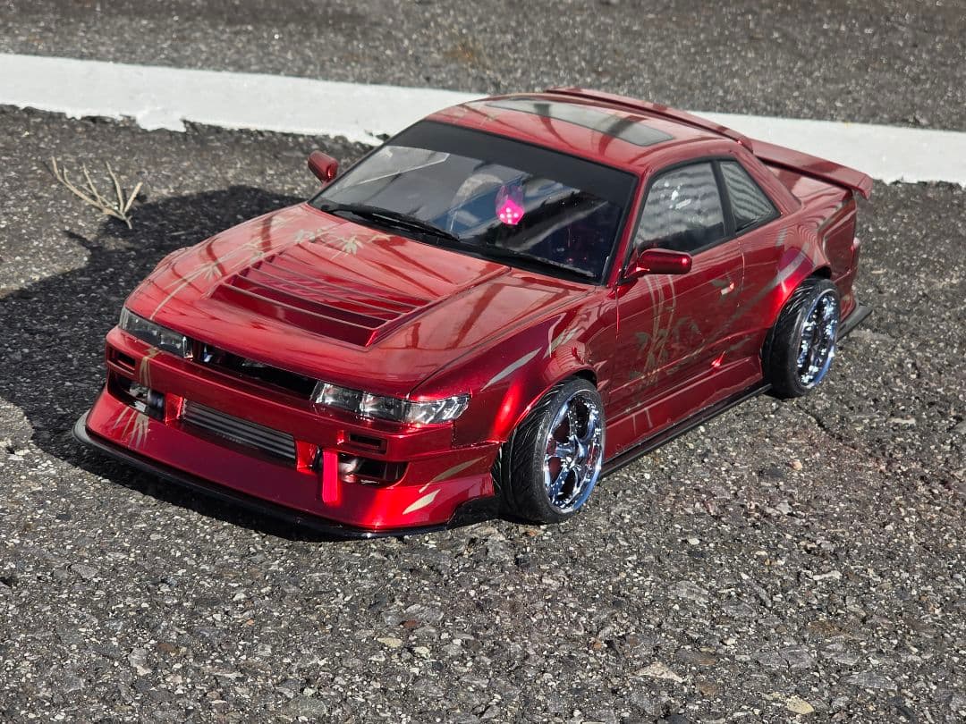 アディクション　オリジンS13 シルビア　制作済新品ラジコンホディ