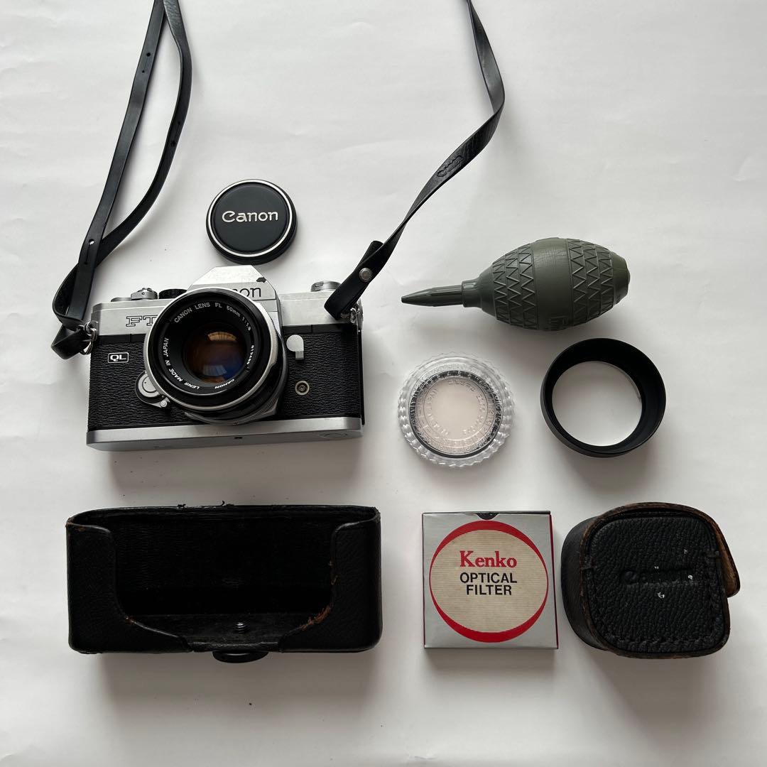 Canon FT ＱＬ一眼レフカメラ 50mmレンズ付き