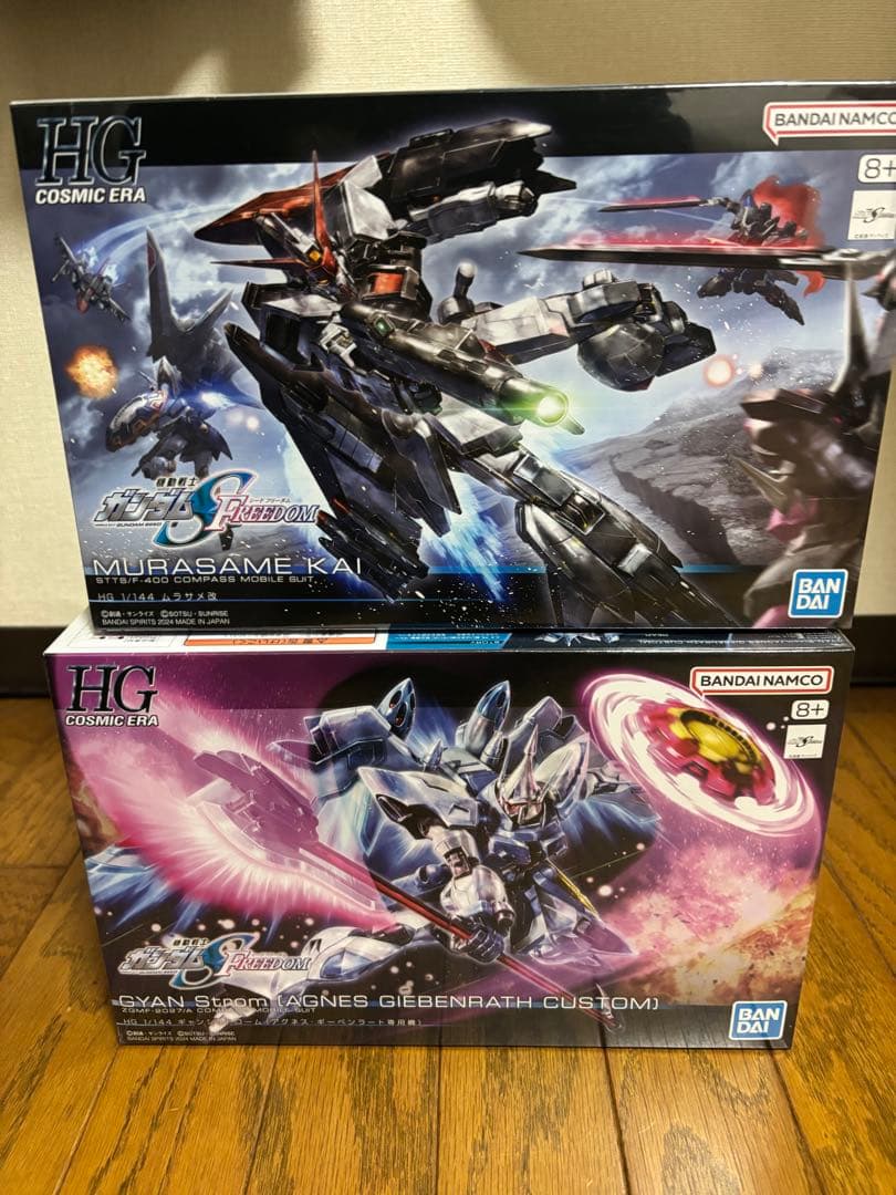 HG　ギャンシュトローム+HG　ムラサメ改　2個セット