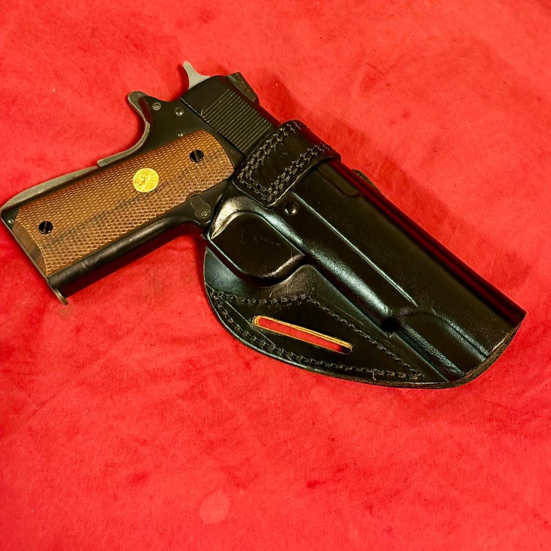 整備済 革製 ウェスタンアームズ ヒップ ホルスター オートマチック ガバメント