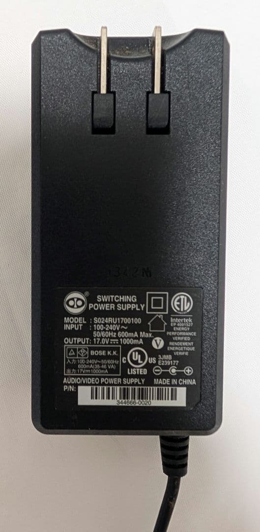 【バッテリー故障】Bose Bluetooth Speaker III