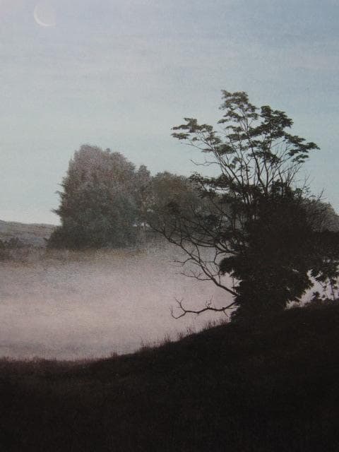 北野治男、【黎】、希少な額装用画集より、新品額装付、状態良好