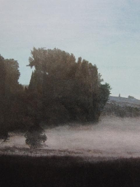 北野治男、【黎】、希少な額装用画集より、新品額装付、状態良好