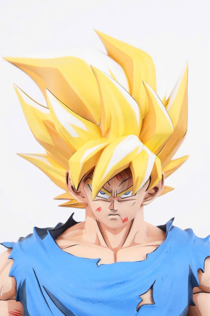 ドラゴンボールフィギュア超サイヤ人 孫悟空 二次元彩色　リペイント