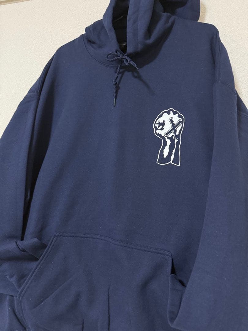 YOUTH OF TODAY パーカー　M ネイビー