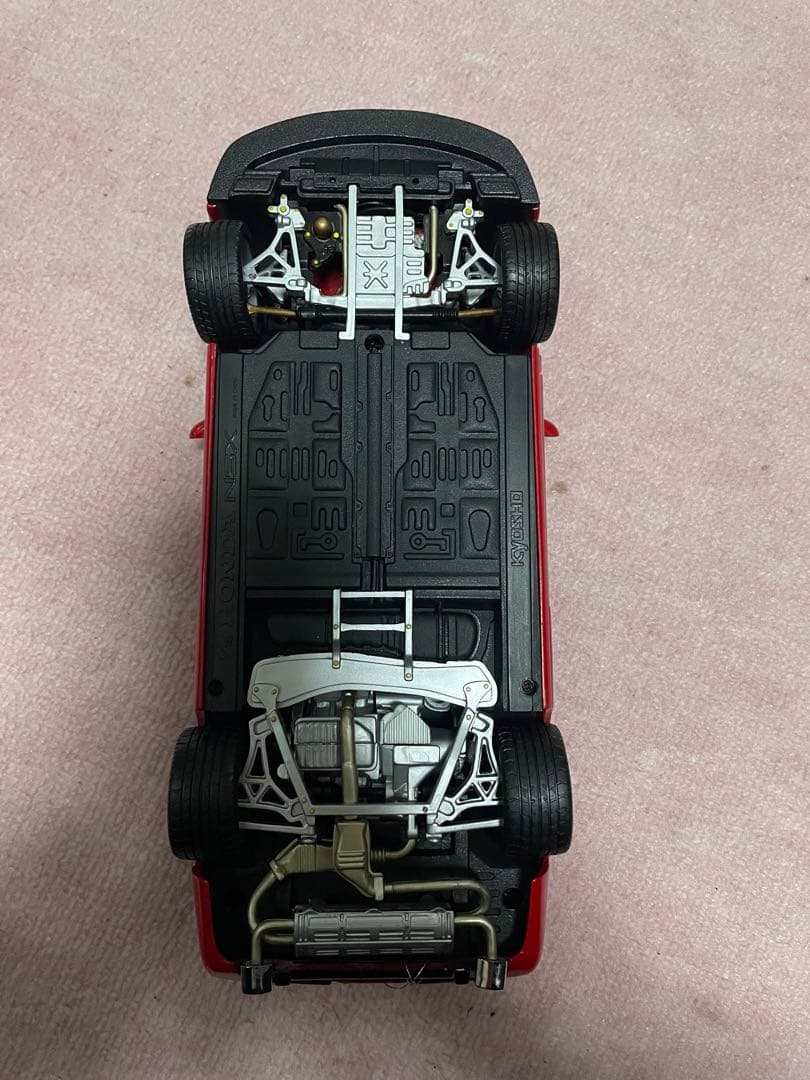 ホンダNSX 赤 ミニカー1/18