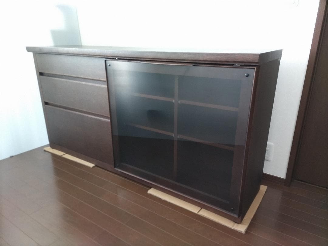 りつ17日12時迄カリモク　サイドボード HU5767幅160cm 日本製