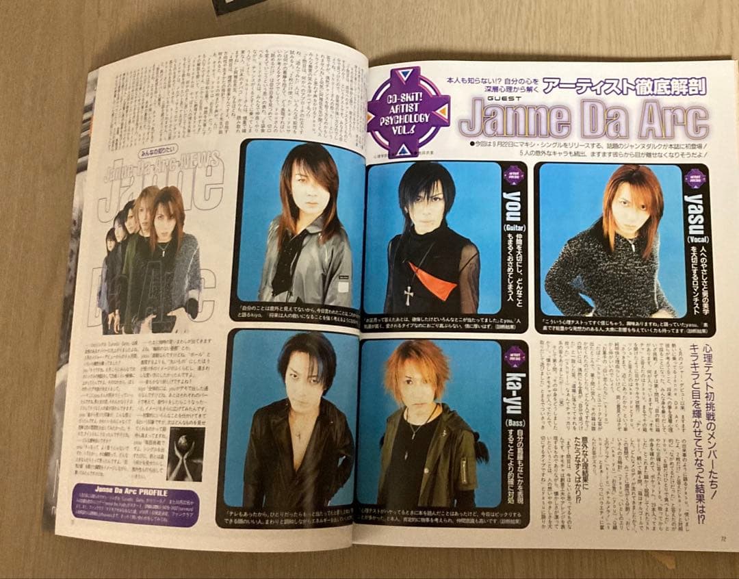 ミュージシャン Janne Da Arc Dir en grey Raphael ZIGZO