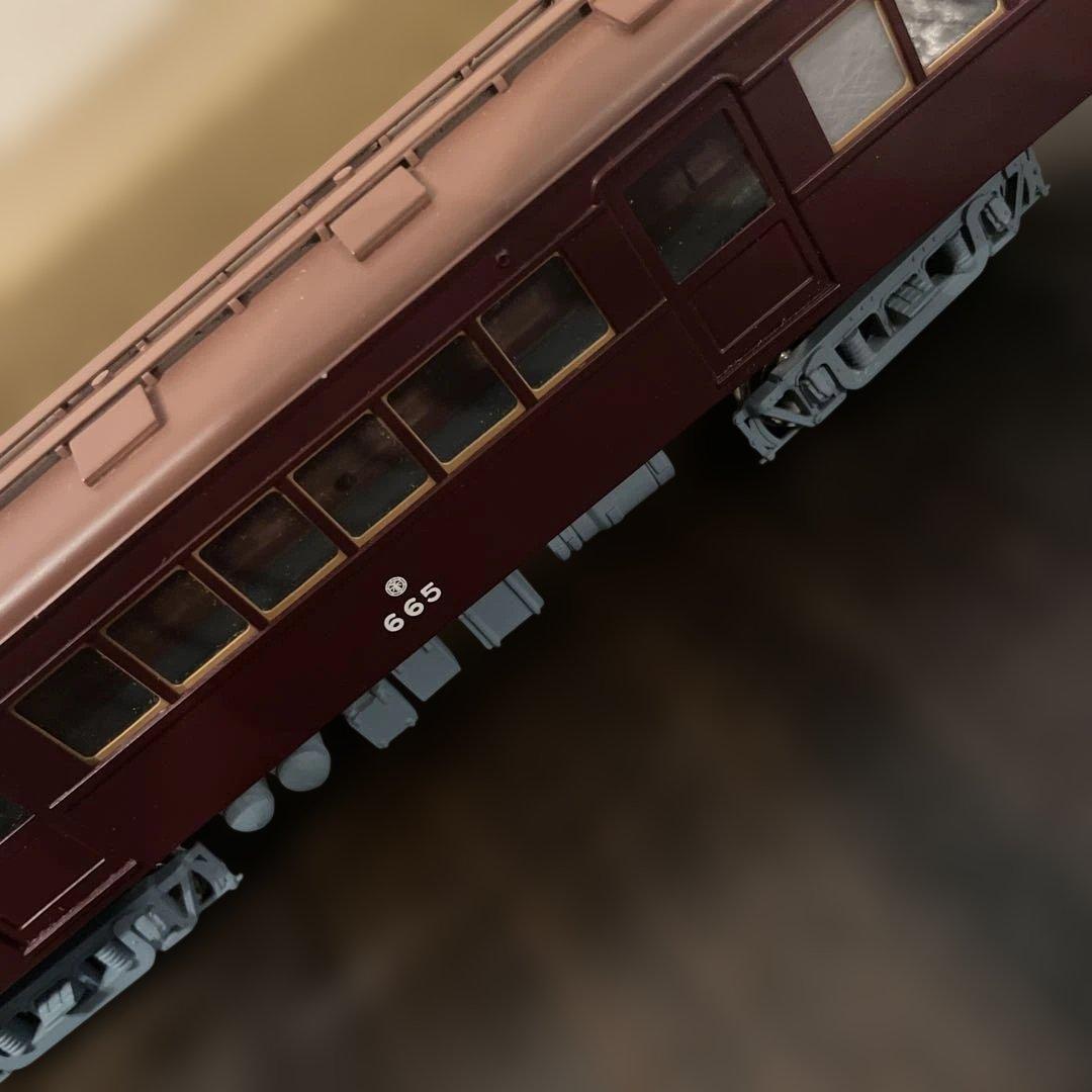 最終価格　フェニックス模型店　阪急電鉄610系(車両番号665) 完成品